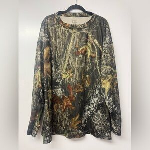 Cabela’s 3XL Men’s Long Sleeve Camo Shirt Hunting Base Layer RealTree Outdoors J